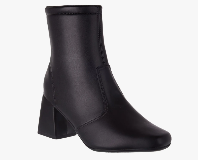 Bota Bico Quadrado Feminina Cano Médio 2