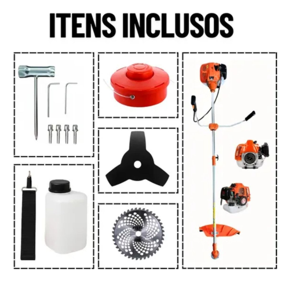 Roçadeira Profissional 4