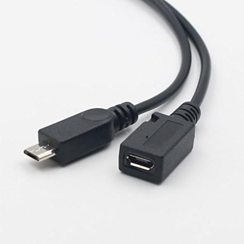 Adaptador Micro USB para USB 2 em 1 (Cabo OTG + Cabo de Alimentação) 1