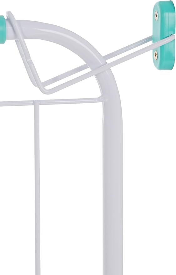 Portão de Segurança Expansívo Branco com Trava de 70 a 115 cm 3