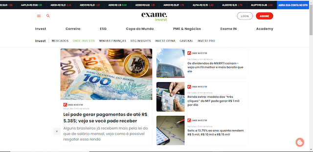 Exame Invest 4