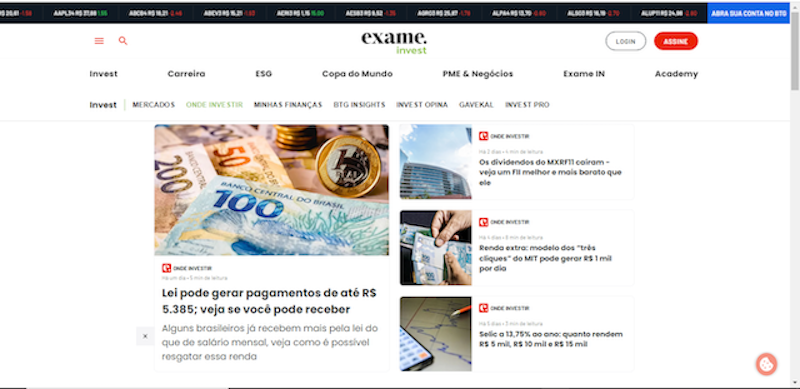 Exame Invest 4