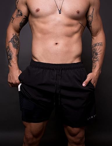 Bermuda Masculina Fitness 2 em 1 Surty Athletic Code 2