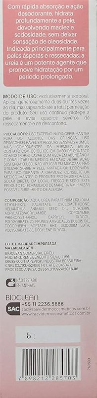 Loção Hidratante Ureia 10% Hipoalergênica 4