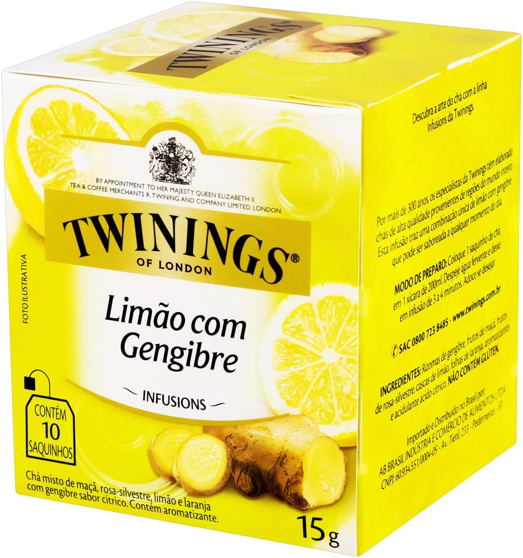 Chá Twinings Limão com Gengibre 2
