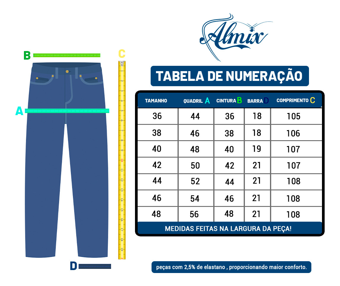 Calça Jeans Feminina Plus Size 3