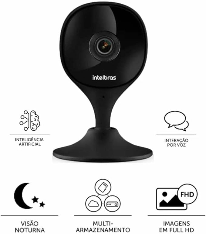 Câmera Interna Wi-Fi Full HD Intelbras 4