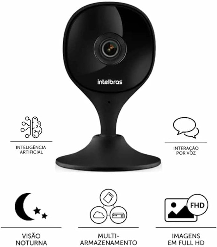 Câmera Interna Wi-Fi Full HD Intelbras 4