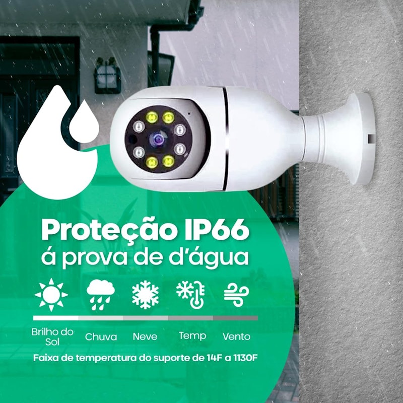 Cãmera IP Inteligente Alpha Ecom 5