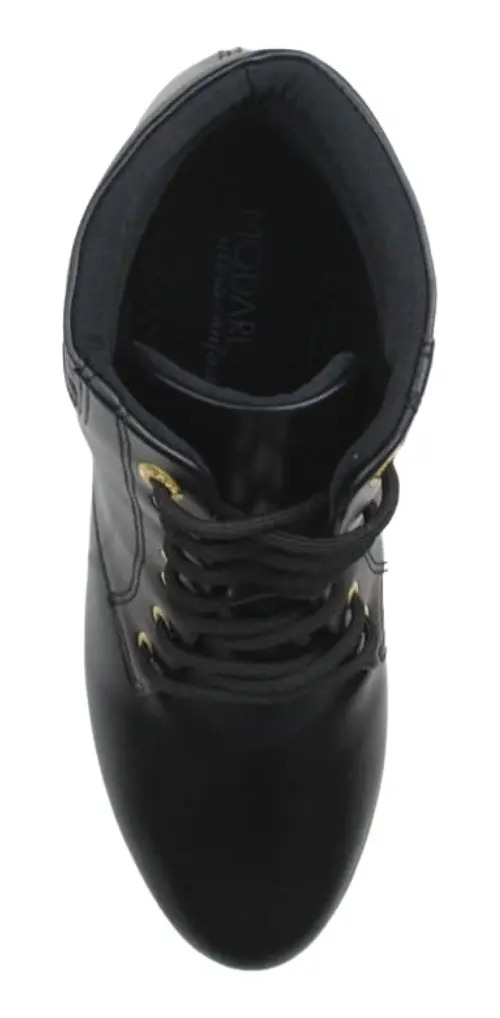 Bota Coturno Cano Curto Feminina Conforto Modare 5