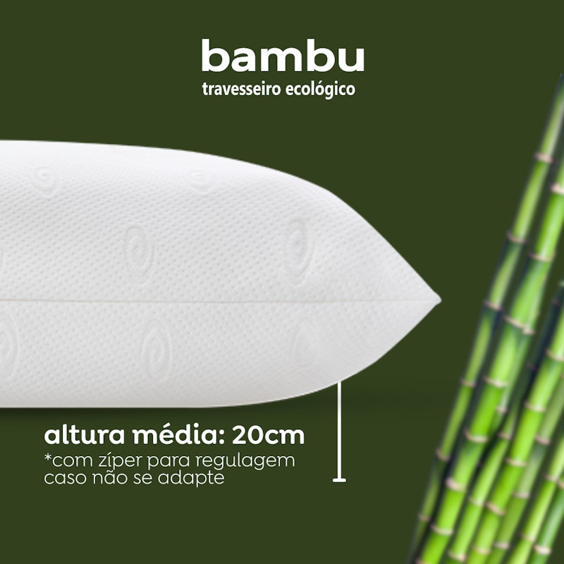 Travesseiro de Bambu Ecológico 3
