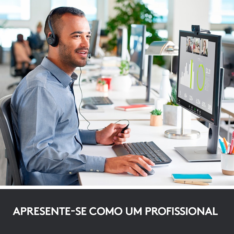 Webcam Full HD Logitech C920s 3