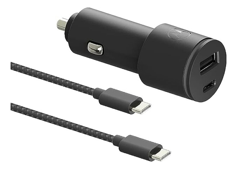 Carregador Veicular Motorola Turbo Power™ 45 DUO 27 W / 18 W 3