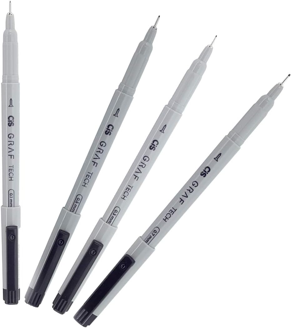 Canetas Técnicas GRAF Tech (4 Unidades) 2