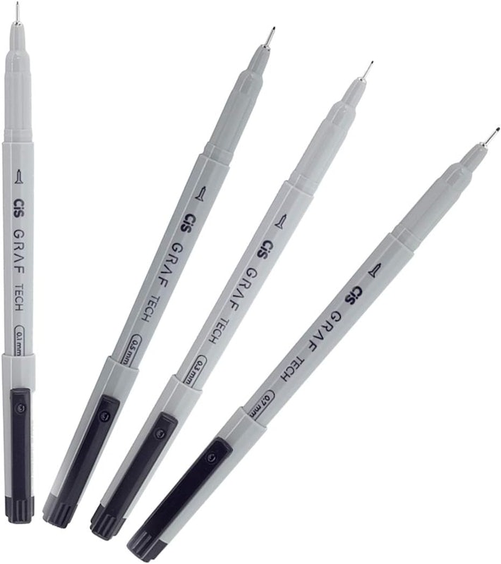 Canetas Técnicas GRAF Tech (4 Unidades) 2