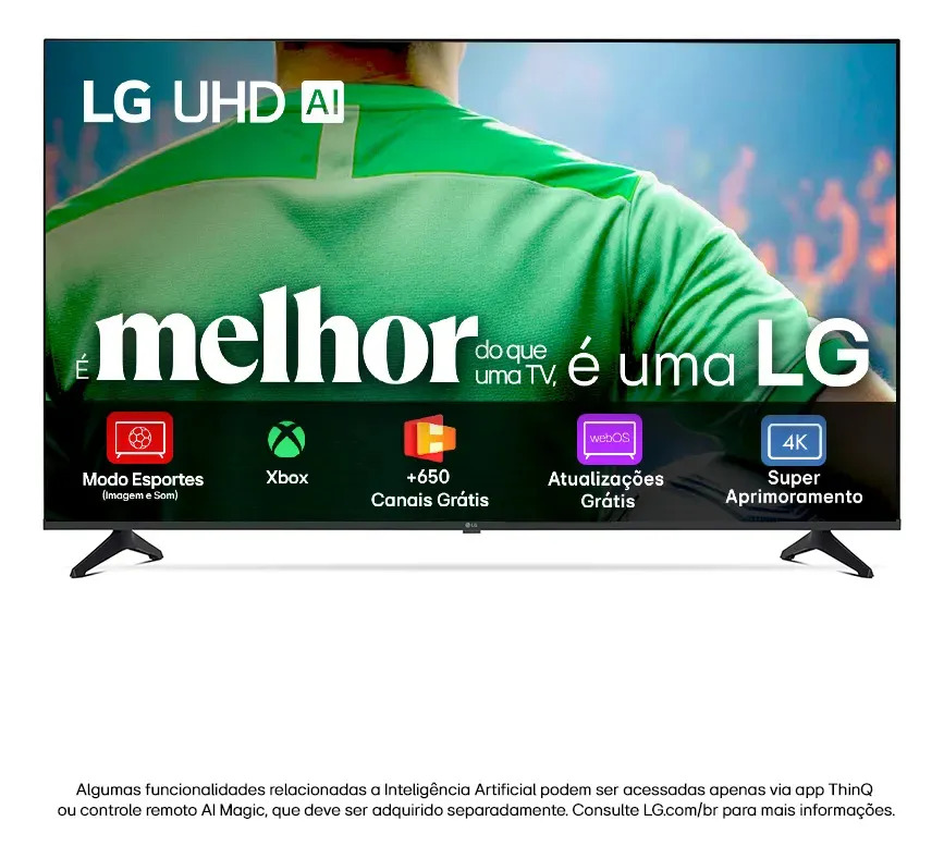 Top 10 Melhores TVs LG em 2026 (Smart 32", 50", 65" e mais) 4