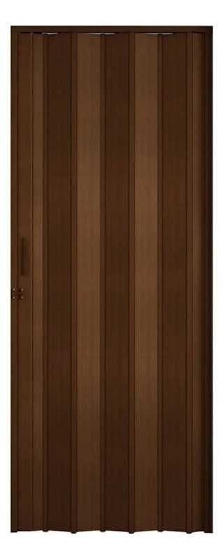 Porta Sanfonada PVC 210 x 96 cm Imbuia 1