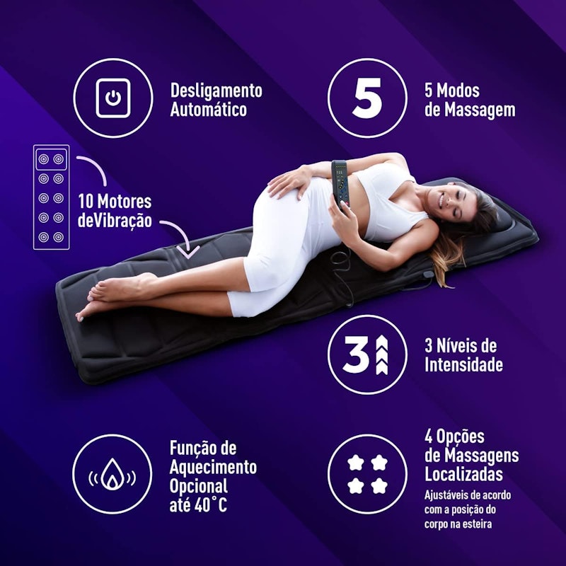 Esteira Massageadora 10 Motores 2