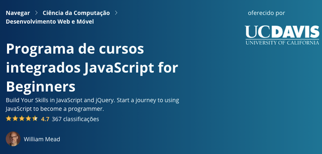 Programa de Cursos Integrados JavaScript for Beginners 1