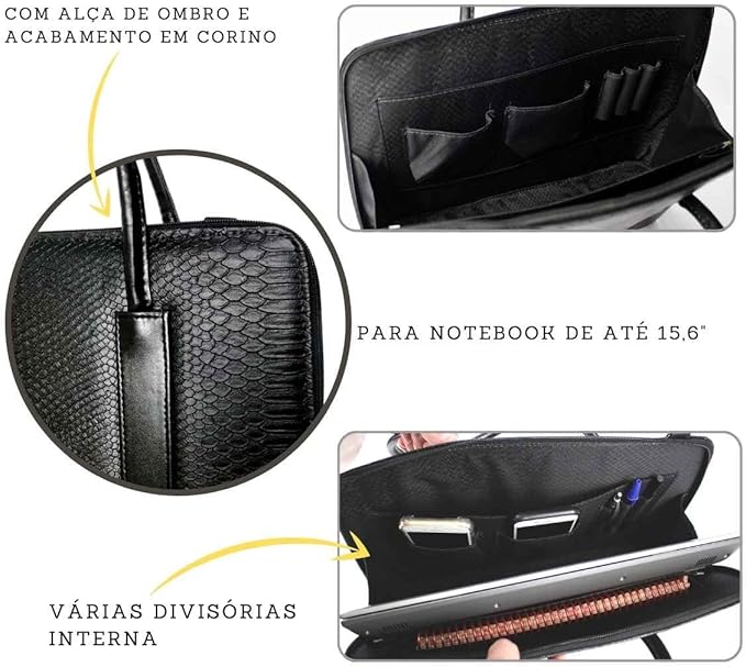 Pasta Executiva para Notebook FM Farmel 3