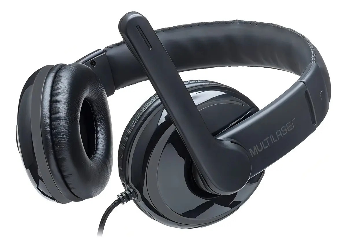 Headset Pro Conexão P2/P3 Cabo de 210 cm Preto Multi 2