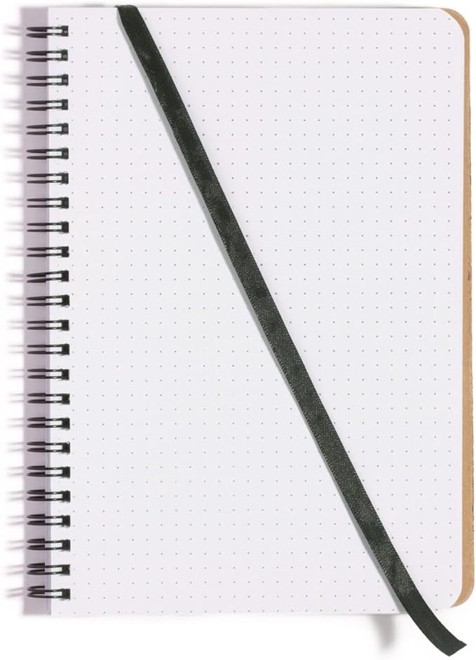 Caderno Wire-o Kraft 14x21 - Kraft Pontado 3
