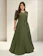 BONITA Vestido Elegante Longo Saia Plissada 1