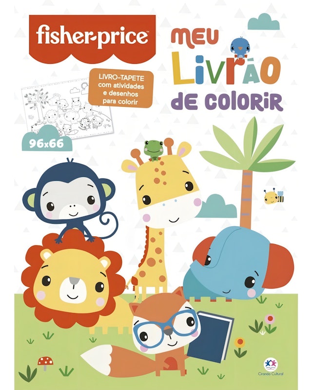 Fisher-Price - Meu Livrão de Colorir 1