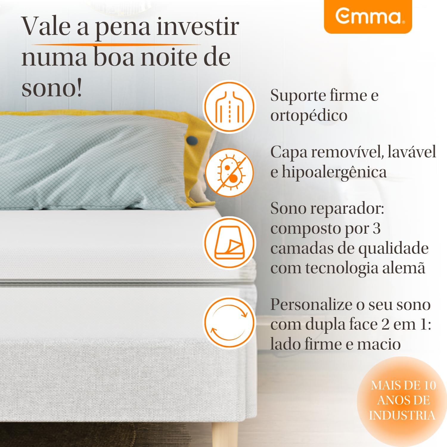Colchão Emma Duo Comfort 14