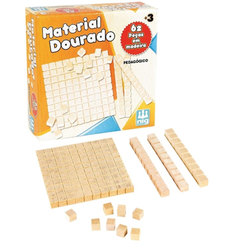 Material Dourado 62 Peças 2