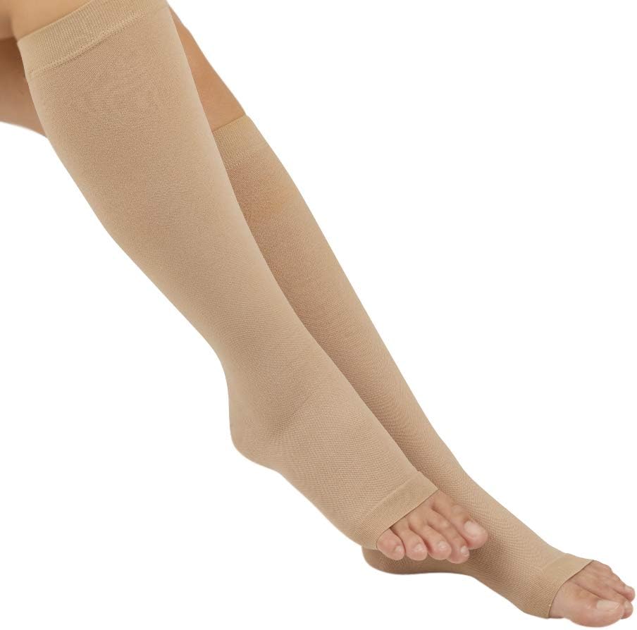 Meia Compressiva Panturrilha ¾ Angio Pauher Compressão 20 - 30mmhg 1