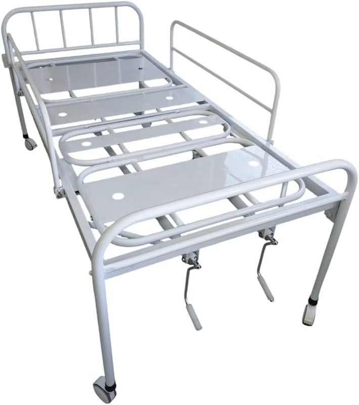 Cama Hospitalar Manual 2 Manivelas com Rodízios Até 200 kg 3