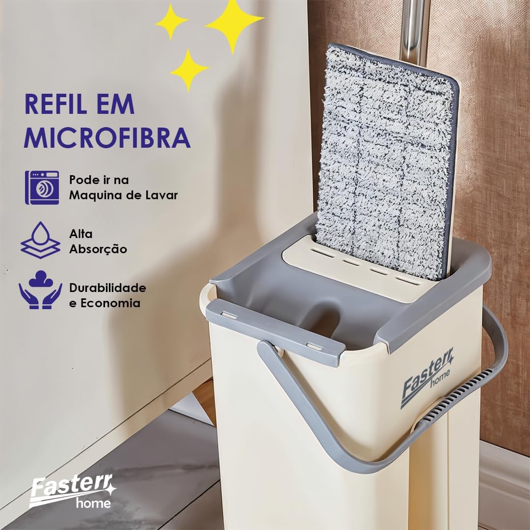 Mop Flat Esfregão 5