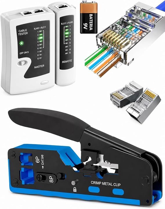 Top 10 Melhores Alicates de Crimpar em 2026 (RJ45, RJ11 e mais) 1