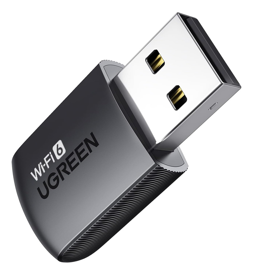 Adaptador Wi-Fi Ugreen USB Wi-Fi 6 900 Mbps PC Dual Band AX900 1