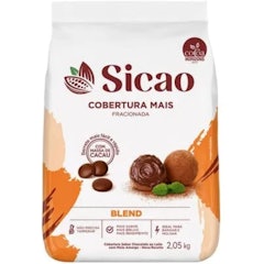 Cobertura Fracionada Sabor Chocolate Blend Sicao Mais