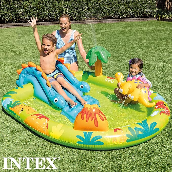 Piscina Inflável Intex Parque dos Dinossauros 143 L 2