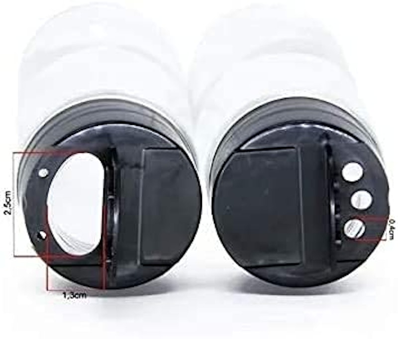 Porta-Condimentos de Vidro com Suporte 5