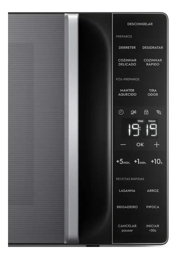 Micro-ondas Electrolux 23 L Cor Inox Efficient 4