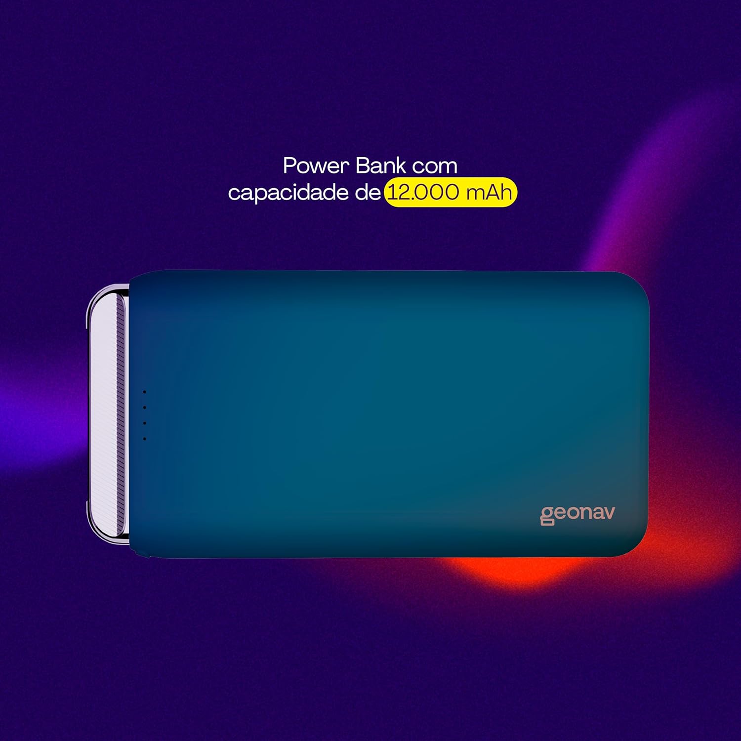 Carregador Portátil Azul – 12000 mAh 2
