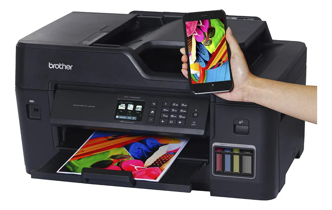 Multifuncional A3 Tanque de Tinta InkBenefit Colorida 4