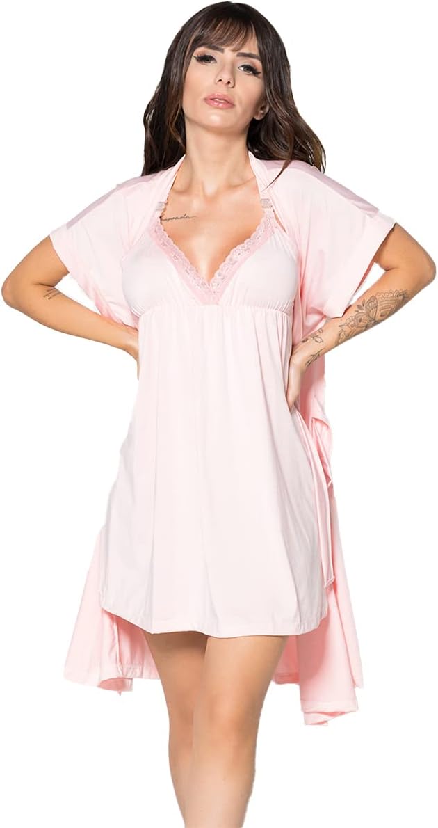 Camisola Amamentação com Robe 3