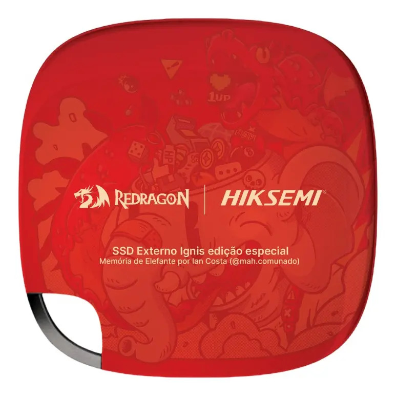 SD Externo Redragon x Hiksemi Elefante USB-C 3.0 2