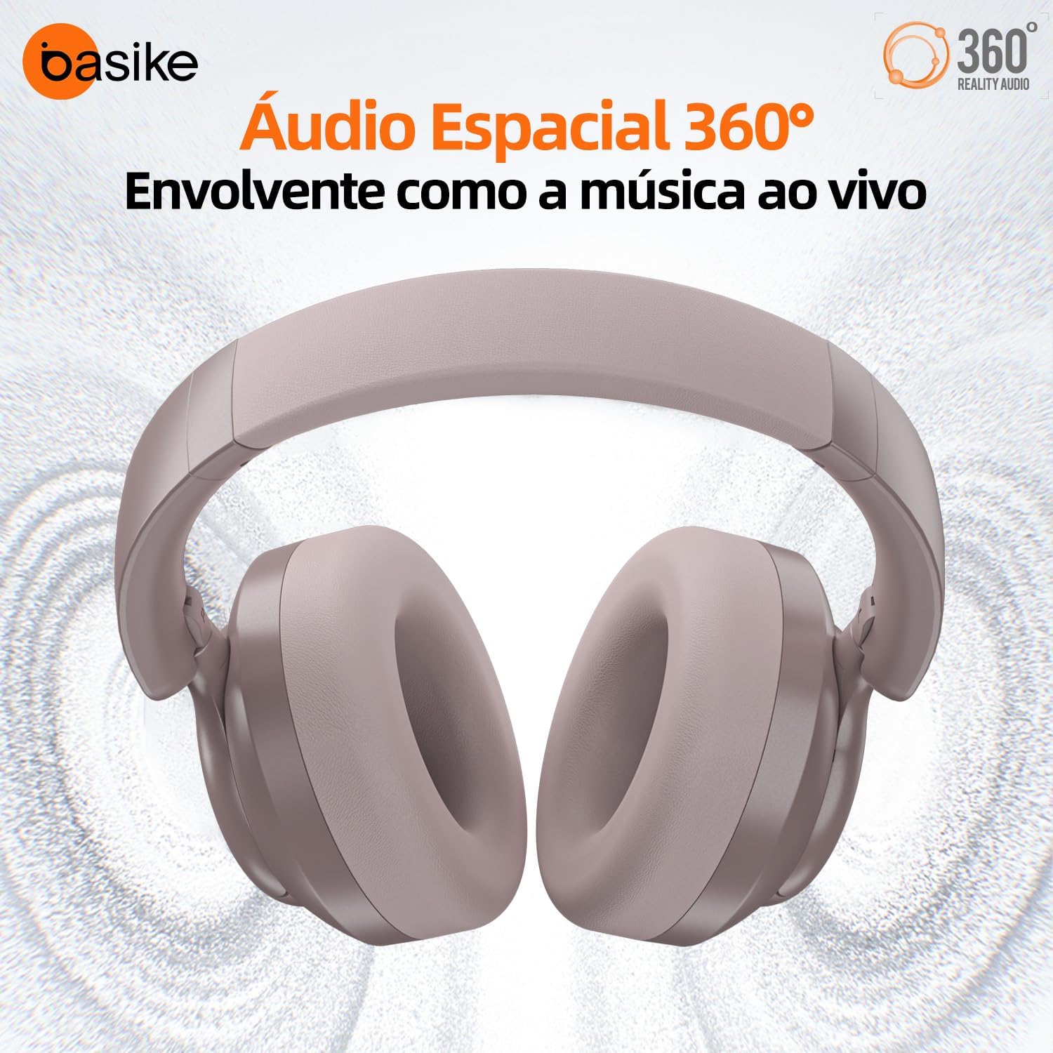 Basike Fone de Ouvido Bluetooth ANC 4