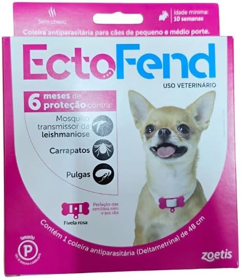 Coleira EctoFend Deltametrina 4% 1