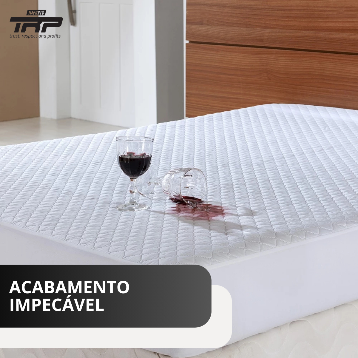 Protetor de Colchão Select Luxo Matelado Queen Size 4