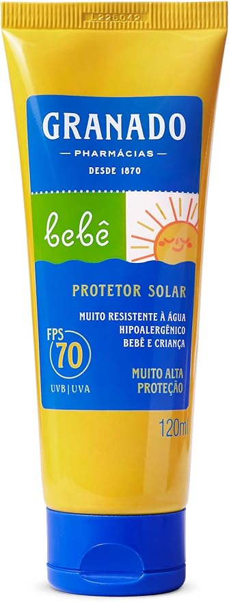 Protetor Solar Bebê FPS 70 1