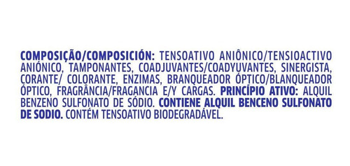 Sabão em Pó Brilhante Limpeza Total 2