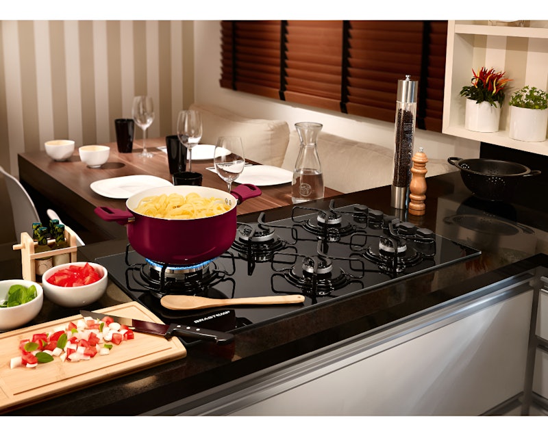 Cooktop 5 Bocas Brastemp com Quadrichama e Timer Touch 2
