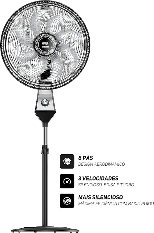 Ventilador 50 cm 8 Pás WAP Flow Turbo 5